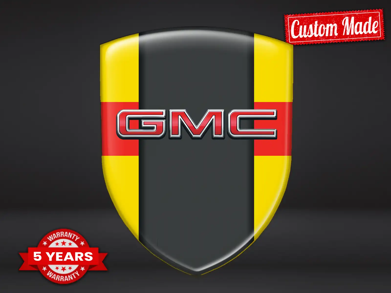 GMC Fensteraufkleber Universal Design Stilvoll Auto